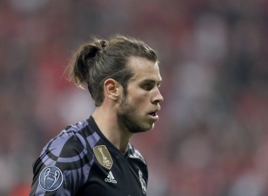 Real Madrid's Gareth Bale.