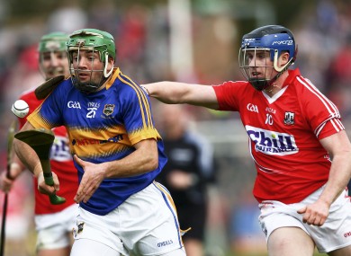 James Woodlock in action against Cork's Conor Lehane in 2015.