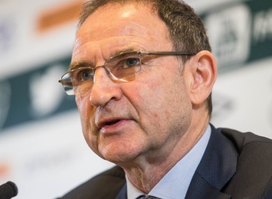 Ireland boss Martin O'Neill.