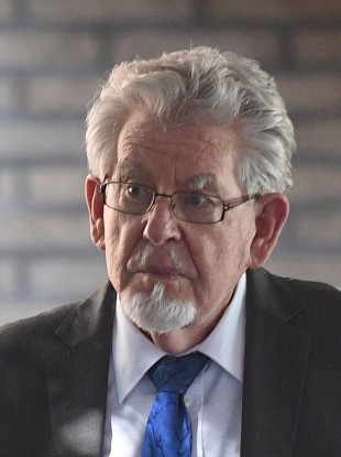 Rolf Harris leaves Southwark Crown Court.