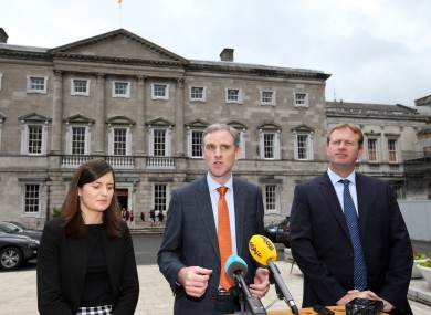 Group Leader in the Seanad Senator Catherine Ardagh, Fianna Fáil Spokesperson on Local Government Shane Cassells and Spokesperson on Justice and Equality Jim O’Callaghan.