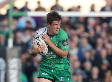 The former Connacht out-half starts for the Eagles on Saturday.