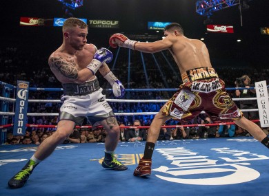 Frampton last fought Santa Cruz in January.