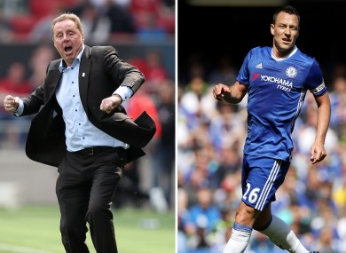Redknapp and Terry.