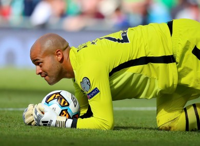 Darren Randolph was preferred in goals to Keiren Westwood.