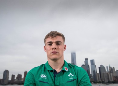 Garry Ringrose in New Jersey today.