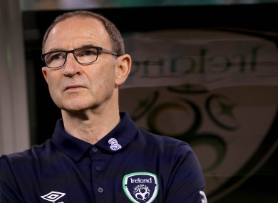 Martin O'Neill (file pic).