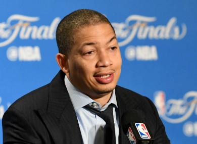 Tyronn Lue has changed his mind on the Warriors.