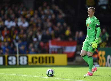 Pickford is an England U21 international.