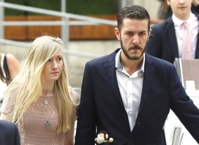 Charlie Gard's parents Connie Yates and Chris Gard arriving at court today.