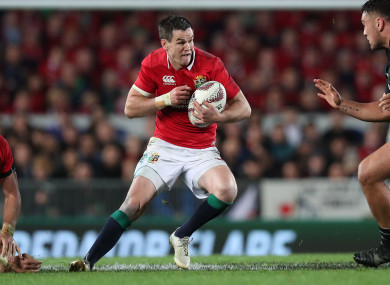 Sexton in action in the series decider.