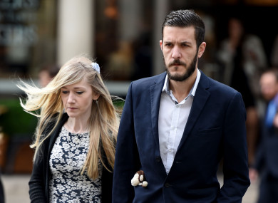Charlie Gard's parents Connie Yates and Chris Gard.