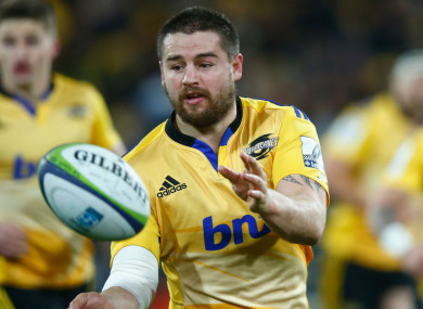 Dane Coles playing for Hurricanes.