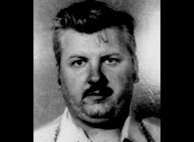 1978 file photo of serial killer John Wayne Gacy.