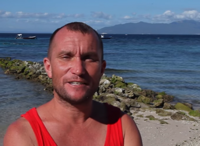 Irish Freediver Stephen Keenan who died in Egypt.