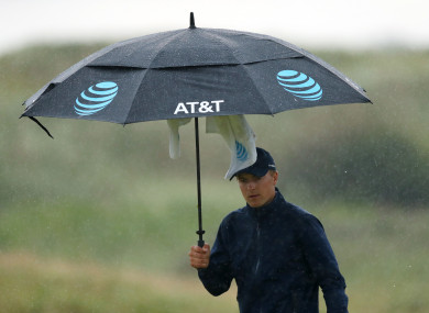 Spieth kept his head in horrendous conditions.