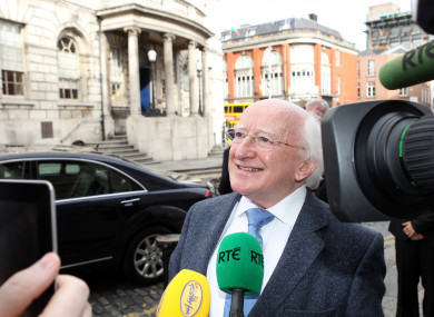 Michael D Higgins