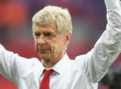 Arsene Wenger (file pic).