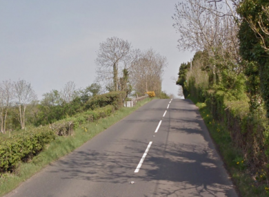 The incident occurred just after 8.30pm last night.