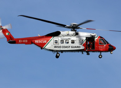 File photo. Rescue 118 was on the scene within 15 minutes of the 999 call.