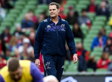 Rassie Erasmus is happy to leave Munster early if asked.