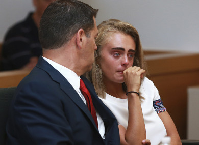 Michelle Carter, who was 17 years old when she sent texts to her then boyfriend urging him to kill himself.