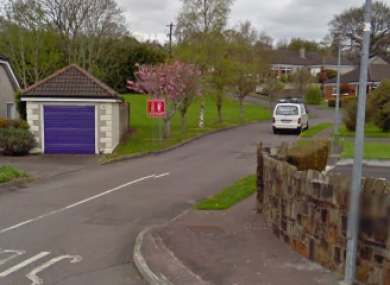 The entrance to the estate where the incident occurred.
