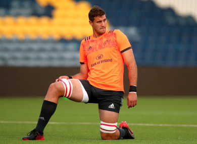 Munster lock Gerbrandt Grobler.