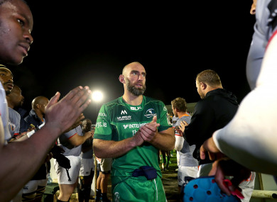 John Muldoon led Connacht to their first win of the season last night.