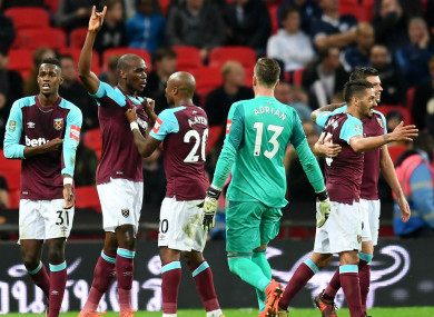 Andre Ayew hit a brace, while Angelo Ogbonna sealed the win.