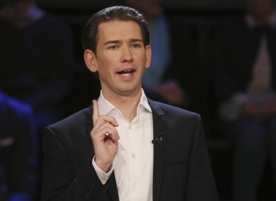 Sebastian Kurz.