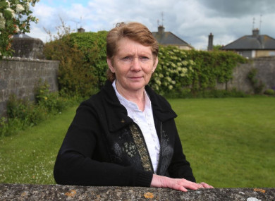 Catherine Corless at the site of the former mother and baby home in Tuam