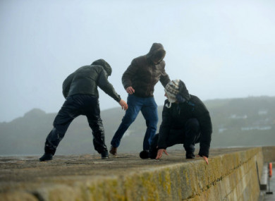 Tropical storm Ophelia batters homes in Summercove outside Kinsale.