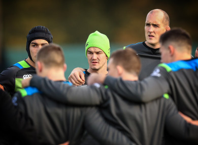 The Ireland team will be named at lunchtime today.