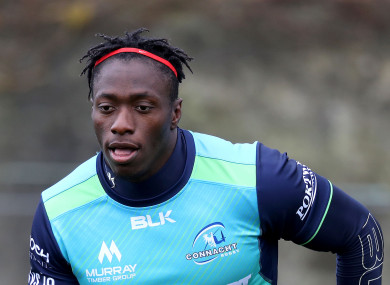 Adeolokun is back in the fold for Connacht.