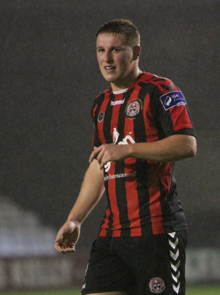 Bohs defender Dan Casey.