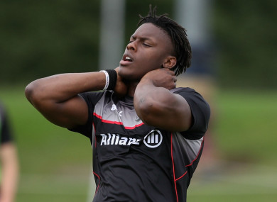 Saracens and England forward Maro Itoje.