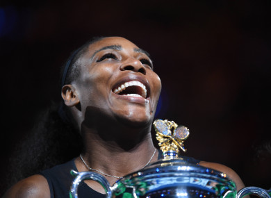 Serena Williams: one of the outstanding tennis players of the modern era.