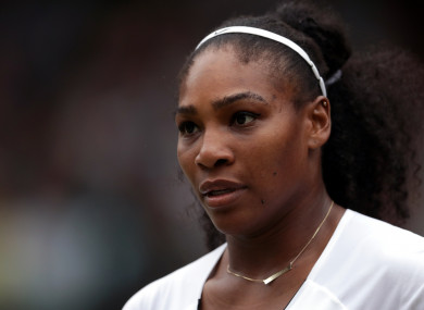 The former world No.1 gave birth to a daughter in September.