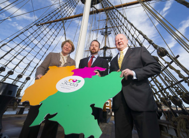 Marie Donnelly, former Director for Renewables, Research and Innovation, Energy Efficiency with the European Commission; Paddy Phelan, 3CEA Manager; and Councillor Denis Foley, Chairperson of the 3CEA board