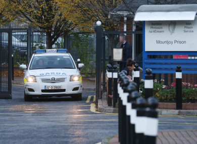 The entrance to Mountjoy Prison in Dublin.