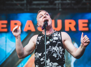 Vocalist Andy Bell has been suffering from a throat infection.