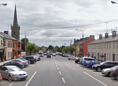 File photo of Main Street, Ballymahon