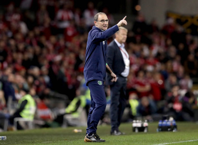 O'Neill has been in charge of Ireland since November 2013.