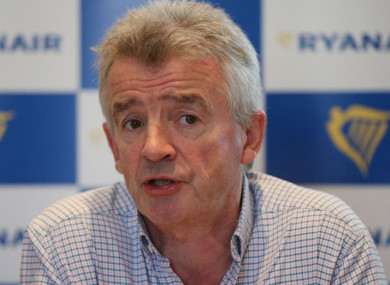 Ryanair Chief Executive Officer Michael O'Leary