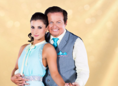 Marty Morrissey partners up with Ksenia Zsikhotska.