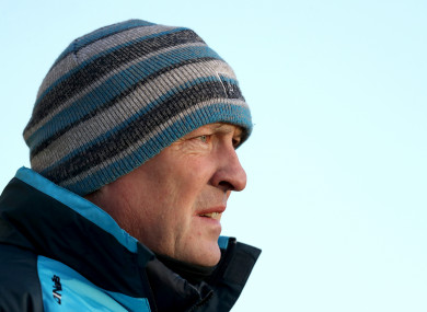 Gilroy took over in October following the departure of Ger Cunningham.