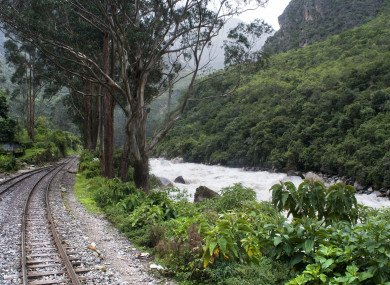 File photo of the river near the Machu Picchu ruins.