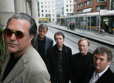 Horslips at the launch of a series of gigs back in 2009.
