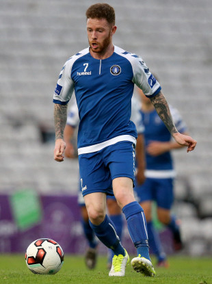 Lynch in action last season.